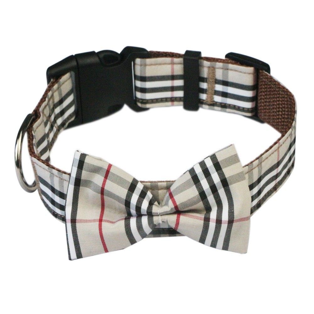 Luxury Bowtie Pet Collars – Designer-Inspired Adjustable Dog & Cat Accessories