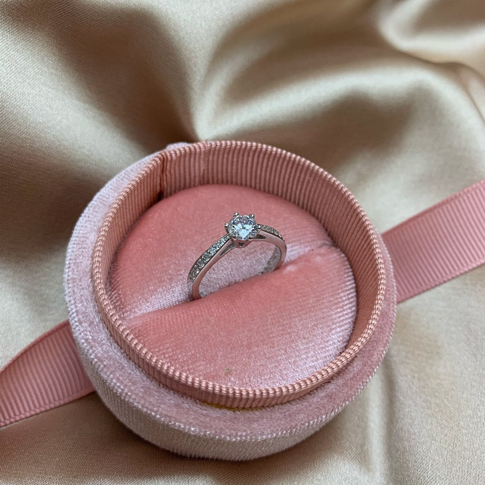 Radiant Elegance" BirthStone Sterling Silver Ring πβ¨