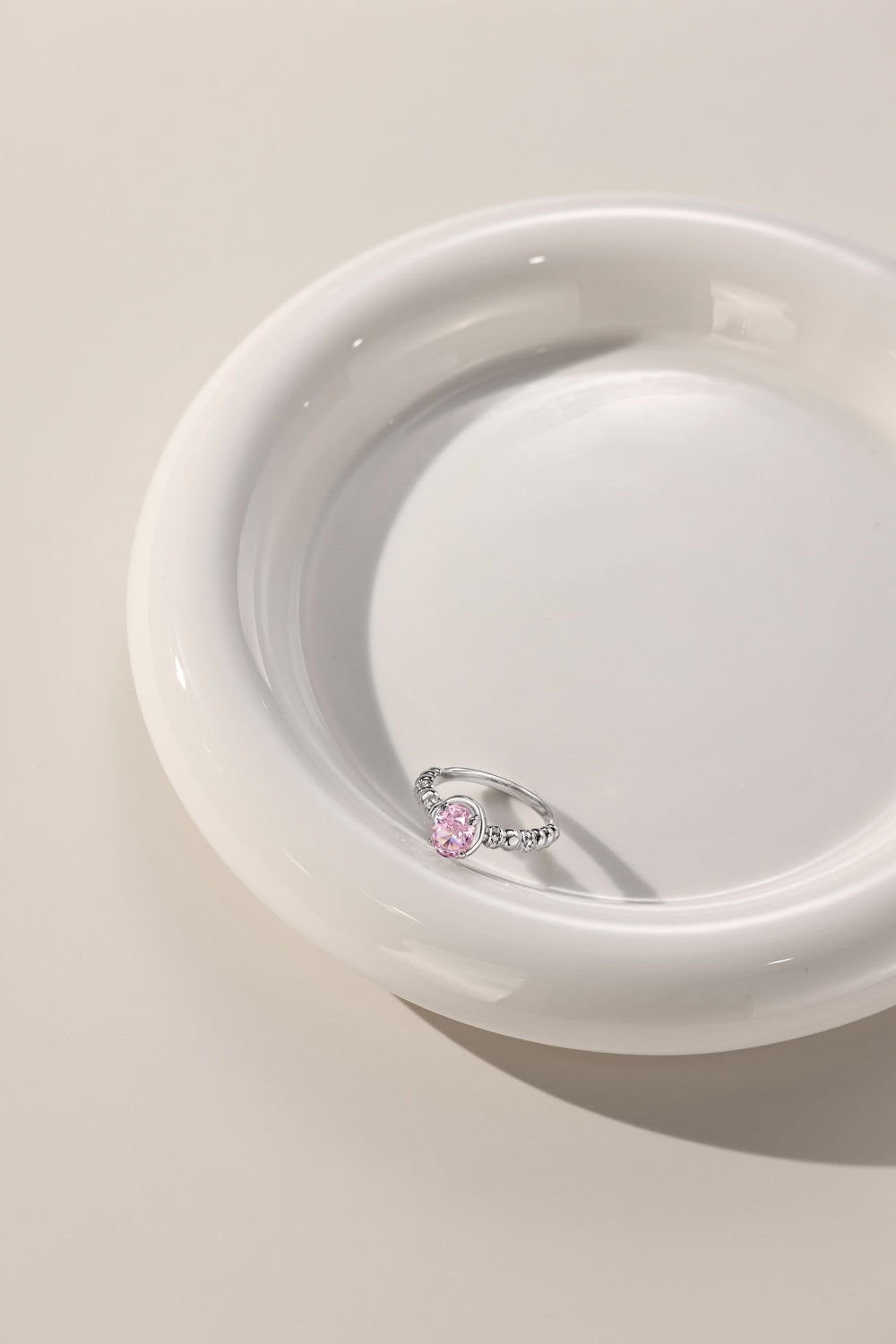 💗 Rosé Glimmer Vintage Ring