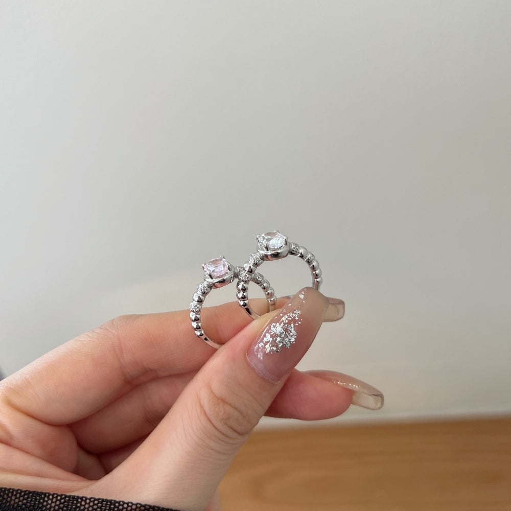 💗 Rosé Glimmer Vintage Ring