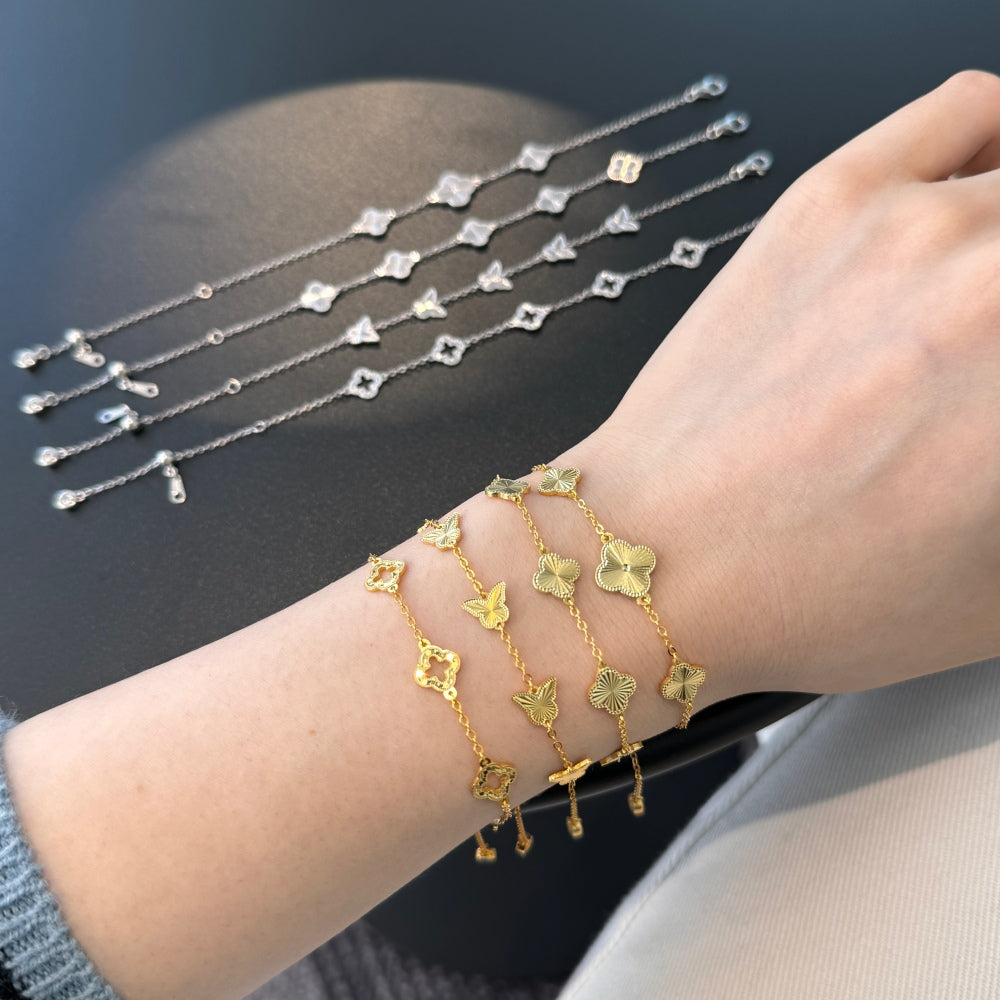 "Flutter Lightly" Dainty Butterfly Bracelet β¨