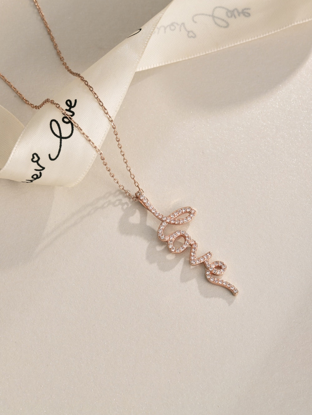 π Scripted in Love Necklace