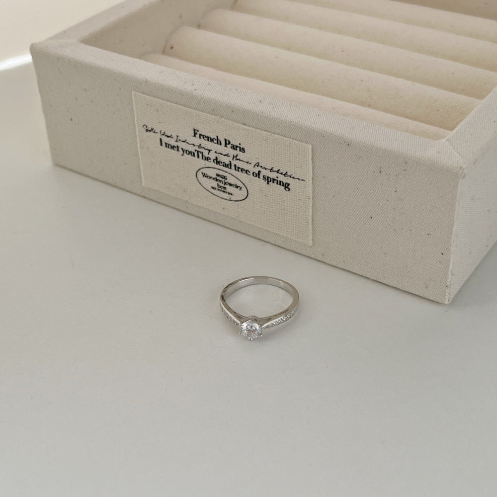 Radiant Elegance" BirthStone Sterling Silver Ring πβ¨