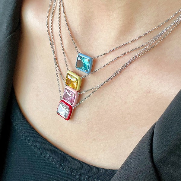 ππ« Golden Glow Pendant Necklace