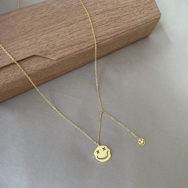 😎✨ Smiley Mood Drop Necklace