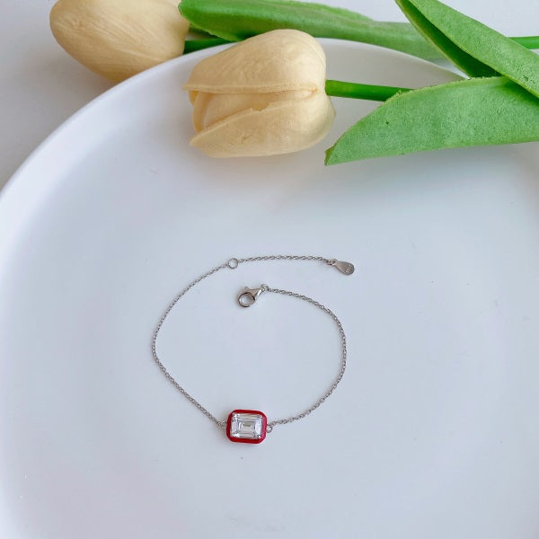 ❤️✨ Crimson Charm Bracelet