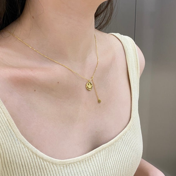 😎✨ Smiley Mood Drop Necklace
