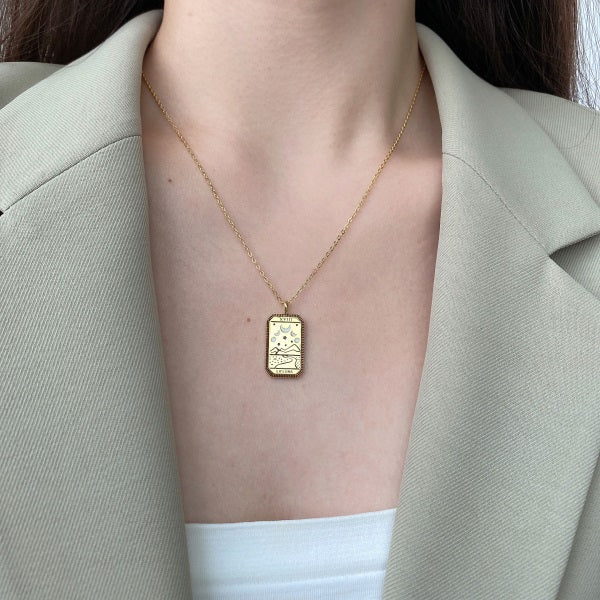 š¼āØ Boss Gold Bar Necklace