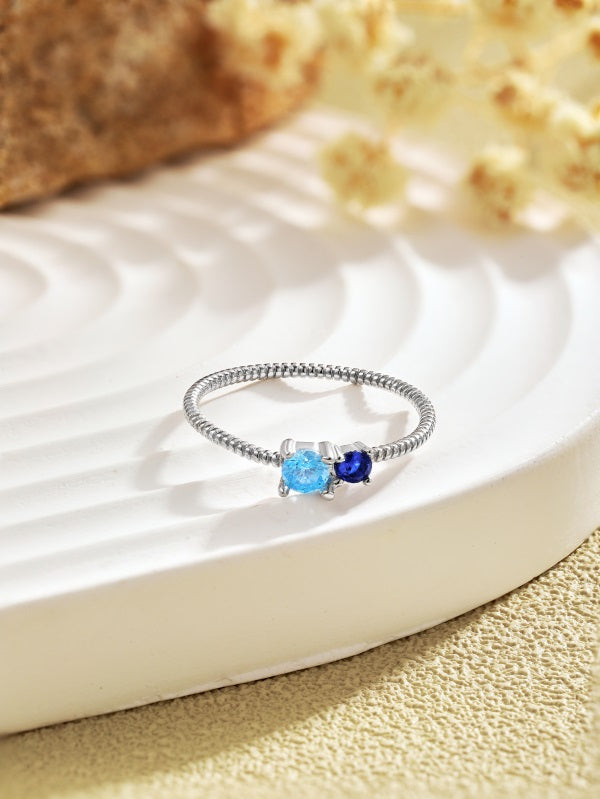 šš Tide of Two Blues Ring