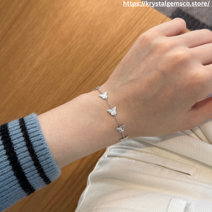 "Flutter Lightly" Dainty Butterfly Bracelet ✨