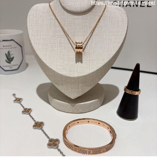 🌟 Rose Radiance Trio – Luxe 3-Piece Jewelry Set 🌟 - Deluxe Edition