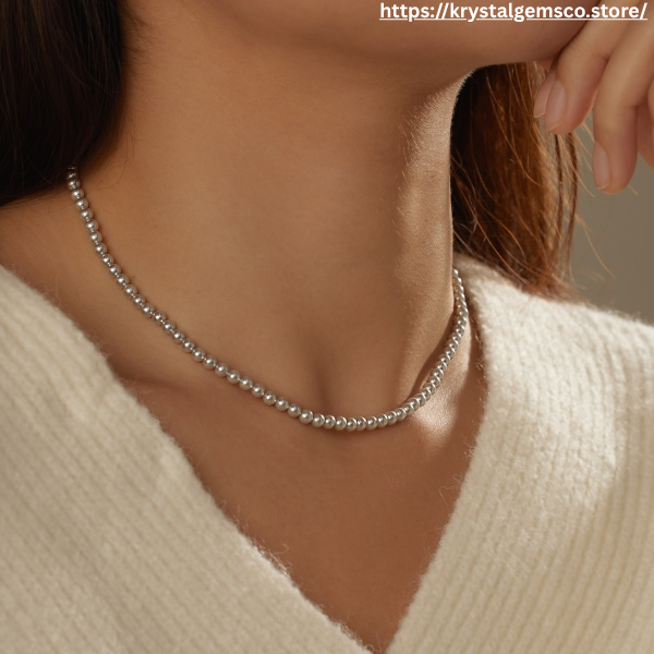 Timeless Pearl Elegance – Double-Strand Choker Necklace