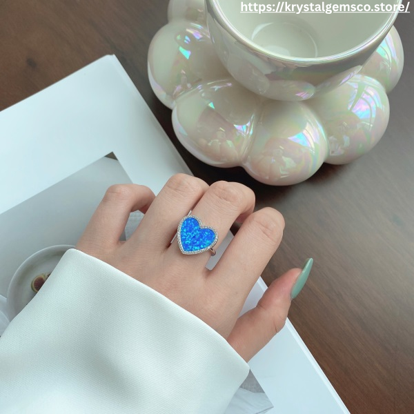 💖💙 Double Heart Magic Ring Set