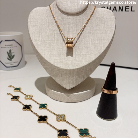 ✨ Luxe Elegance Jewelry Set – 3-Piece Glam Bundle ✨ - Prestige Edition