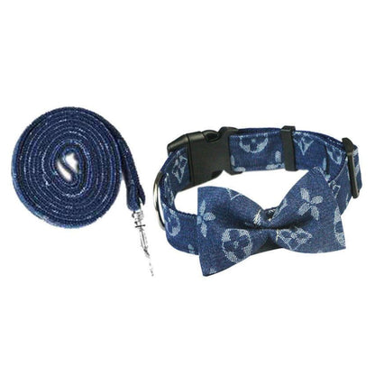 Luxury Bowtie Pet Collars – Designer-Inspired Adjustable Dog & Cat Accessories