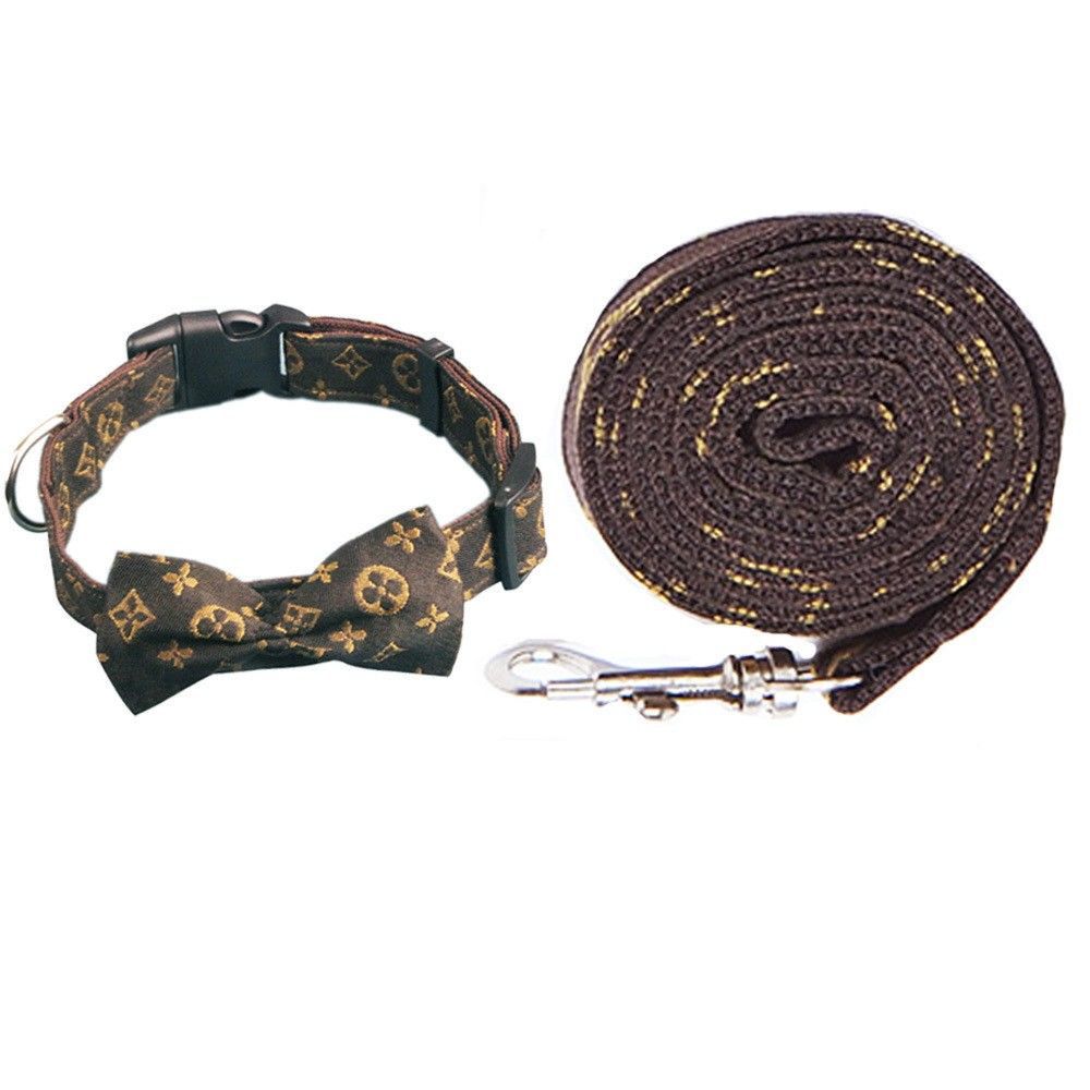 Luxury Bowtie Pet Collars – Designer-Inspired Adjustable Dog & Cat Accessories