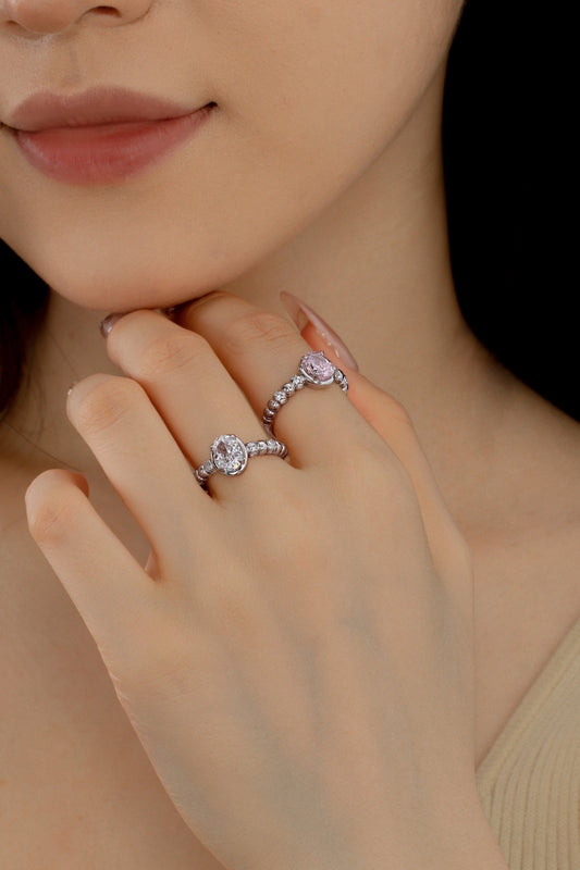 💗 Rosé Glimmer Vintage Ring