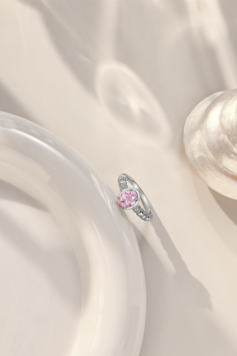 💗 Rosé Glimmer Vintage Ring