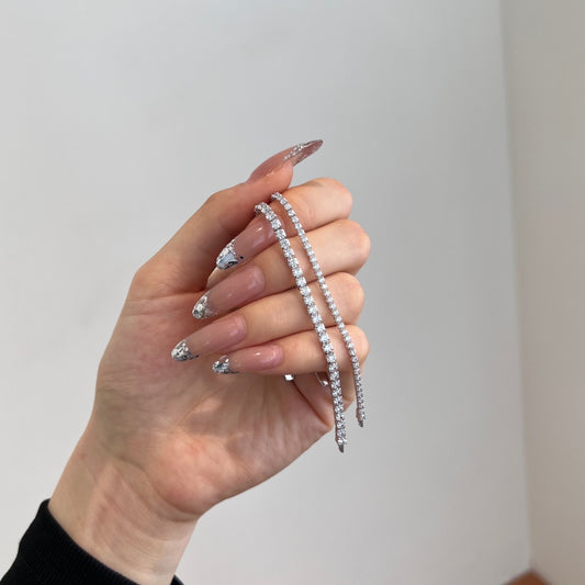 "Duo Brilliance" Diamond Tennis Bracelet Set 💫✨