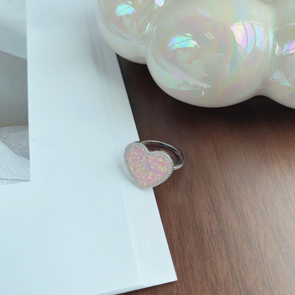 💖💙 Double Heart Magic Ring Set