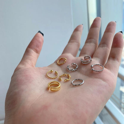 "Clean Cut" Double Band Ear Cuff 📎 ✨