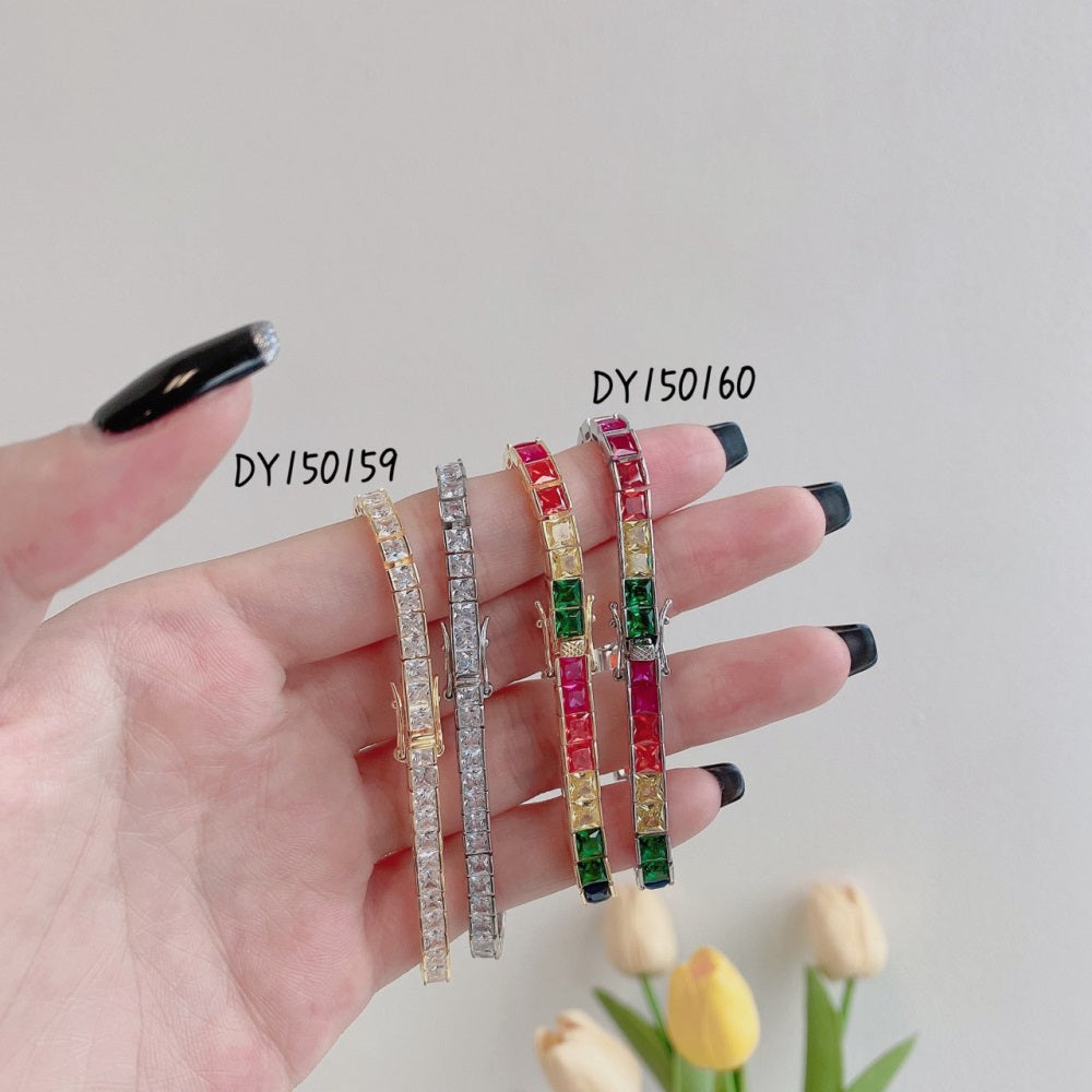 "Chroma Bold" Rainbow Gem Bracelet ✨