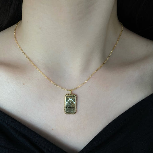 💼✨ Boss Gold Bar Necklace