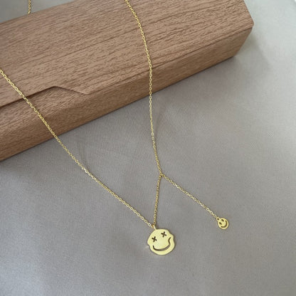😎✨ Smiley Mood Drop Necklace