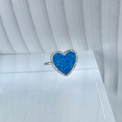 💖💙 Double Heart Magic Ring Set