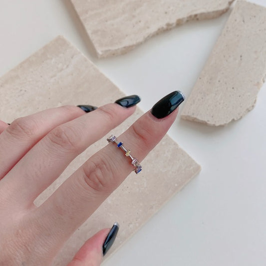 🌈✨ Confetti Spark Ring
