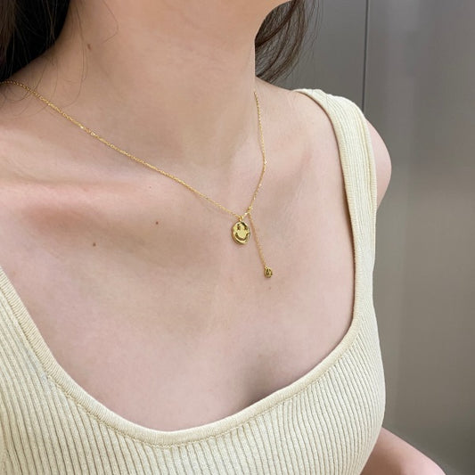 😎✨ Smiley Mood Drop Necklace