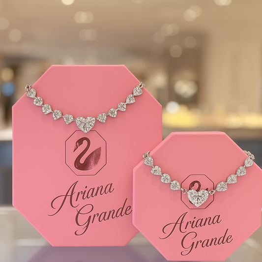 💖✨ Ariana Heart Diamond Necklace