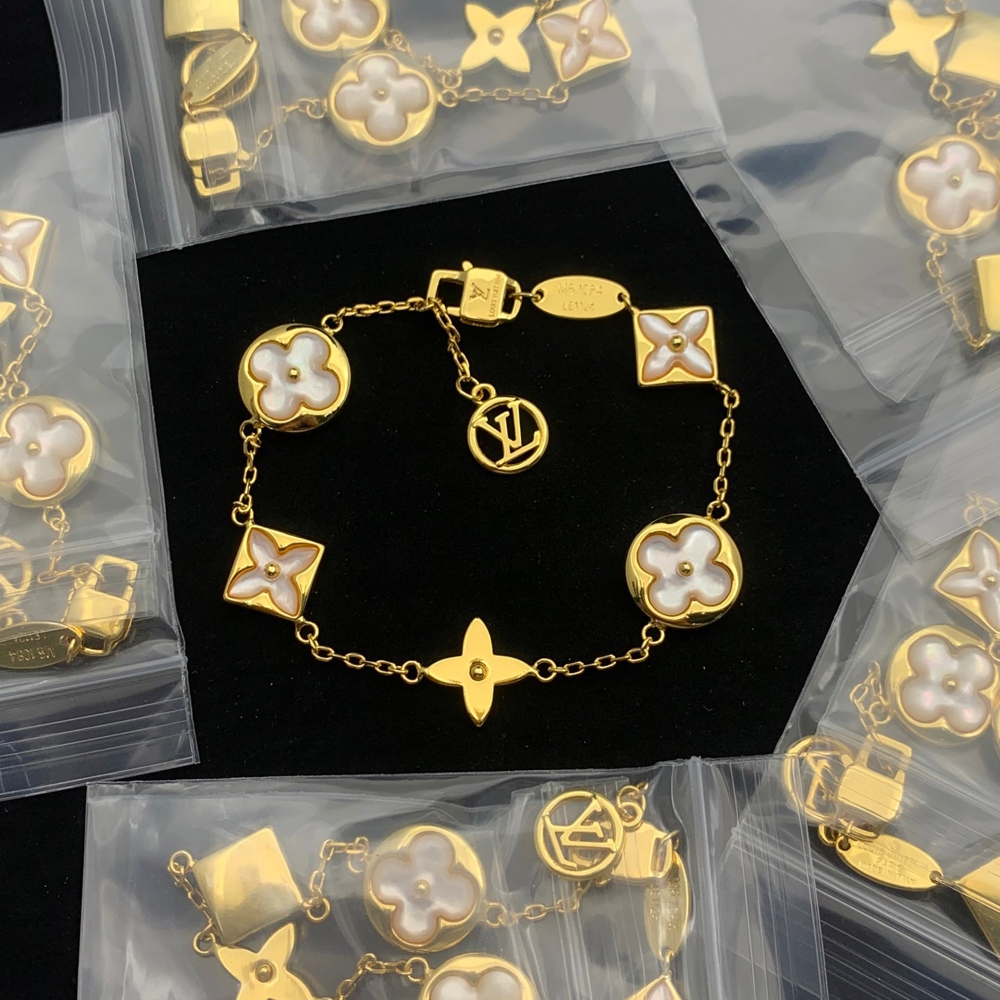 ✨ Louis Vuitton Blossom Bracelet – Mother-of-Pearl Monogram Collection ✨